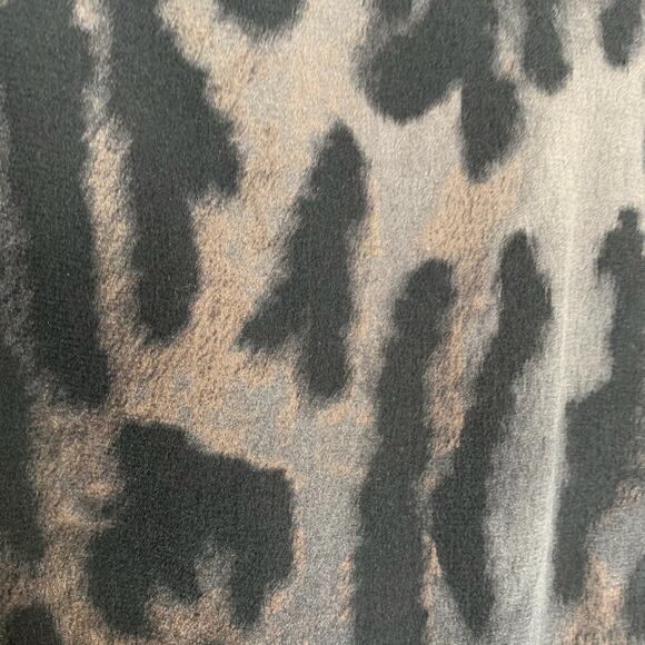ALLSAINTS Sinai Leopard Print Silk Bomber Jacket Womens Small - Picture 15 of 16